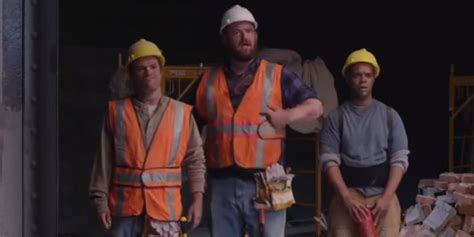 Instantly falling in lust. . Construction worker gay porn